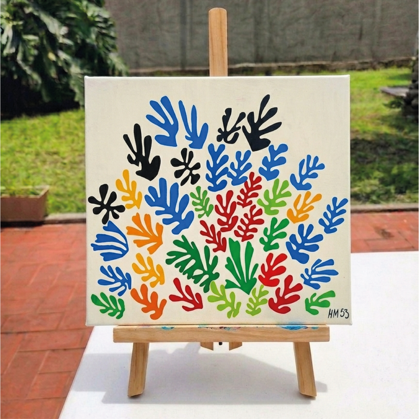 Pintura para niños (16 de Mayo 2026): Pintando Jardines estilo Matisse